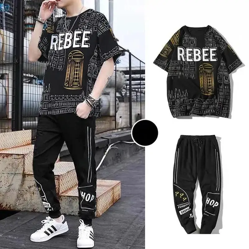 Drop Shoulder Mash Jersey Combo – Oversized T‑Shirt + Trouser Set | সারা দিন স্টাইল & আরাম - Image 2