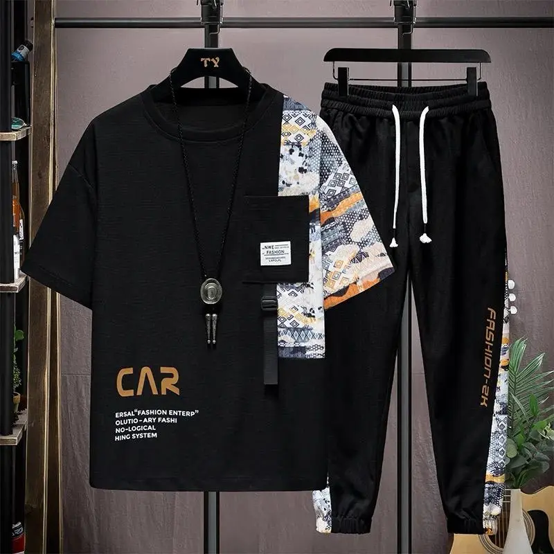 Drop Shoulder Mash Jersey Combo – Oversized T‑Shirt + Trouser Set | সারা দিন স্টাইল & আরাম - Image 6